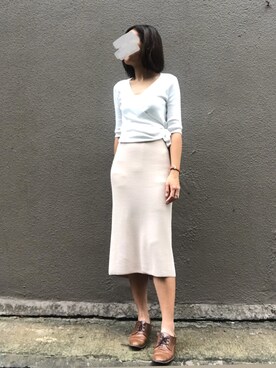 「autumn look」｜「アイテム（その他シューズ）」を使った、ｊｙさん（レディース・163cm）の秋コーディネート