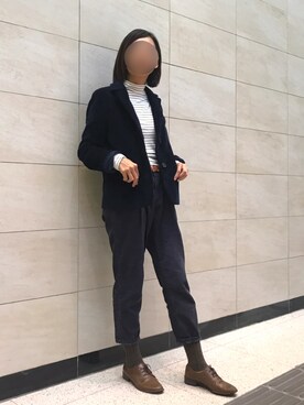 「corduroy pants」｜ｊｙさん（レディース・163cm）の春コーディネート