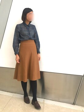 「initial（イニシャル）のアイテム（スカート）」を使った、ｊｙさん（レディース・163cm）の春コーディネート
