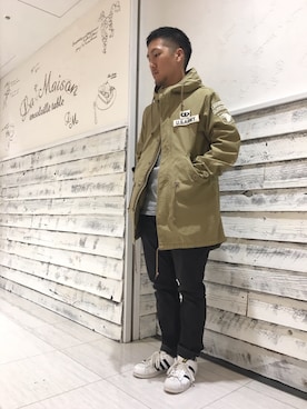 モッズコートを使った ラブアンドピース17 のメンズ人気ファッションコーディネート Wear