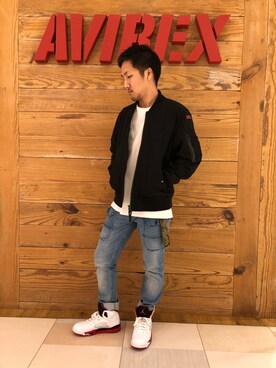 「TYPE BLUE（タイプブルー）のアイテム（パンツ）」を使った、toshioさん（メンズ・169cm）の夏コーディネート