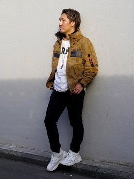 toshioさん（メンズ・169cm）の冬コーディネート