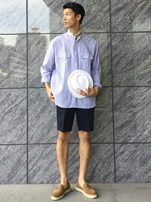 濱田 Ships グランフロント大阪店 Shipsのシャツ ブラウスを使ったコーディネート Wear