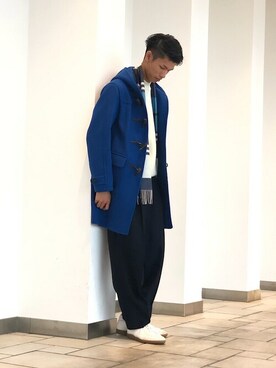 青コート のメンズ人気ファッションコーディネート Wear