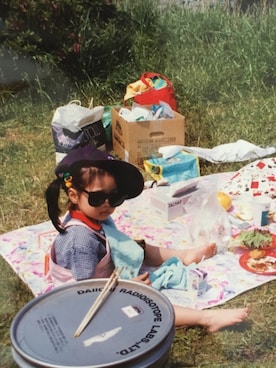 「BBQ」｜「アイテム（その他）」を使った、chapiさん（レディース・159cm）の夏コーディネート
