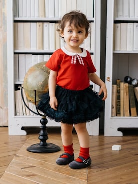 「チュチュ」｜panpantutuさん（キッズ・80cm）の春コーディネート