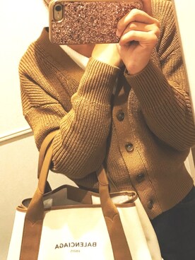 「秋のブラウンスタイル」｜「アイテム（財布/小物）」を使った、ささささん（レディース・155cm）の秋コーディネート