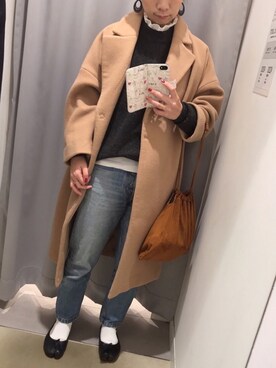 hiiibarさん（レディース・157cm）の冬コーディネート