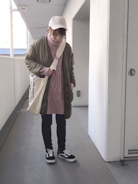 hiiibarさん(レディース・157cm)の冬コーディネート