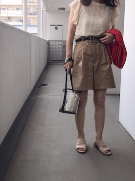 hiiibarさん（レディース・157cm）の夏コーディネート