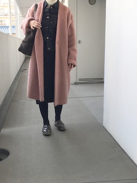 hiiibarさん（レディース・157cm）の冬コーディネート