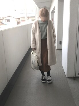 hiiibarさん（レディース・157cm）の冬コーディネート