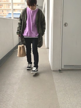 hiiibarさん（レディース・157cm）の冬コーディネート