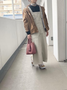 hiiibarさん（レディース・157cm）の冬コーディネート