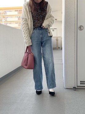 hiiibarさん（レディース・157cm）の冬コーディネート