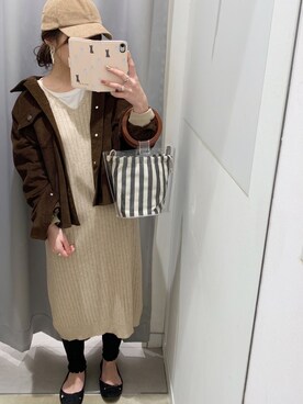 hiiibarさん（レディース・157cm）の冬コーディネート