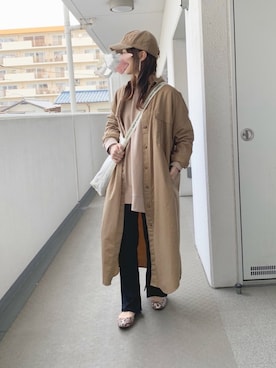 hiiibarさん（レディース・157cm）の春コーディネート