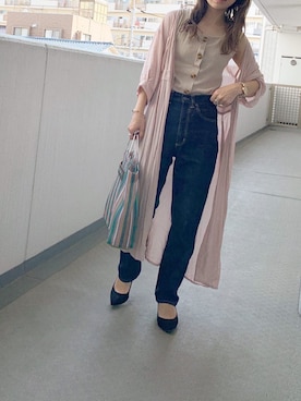 hiiibarさん（レディース・157cm）の春コーディネート