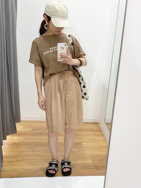 hiiibarさん（レディース・157cm）の夏コーディネート