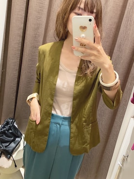 hiiibarさん（レディース・157cm）の夏コーディネート