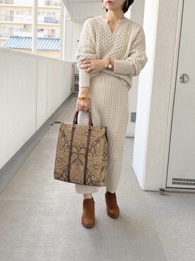 hiiibarさん（レディース・157cm）の秋コーディネート