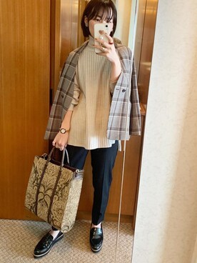 hiiibarさん（レディース・157cm）の秋コーディネート