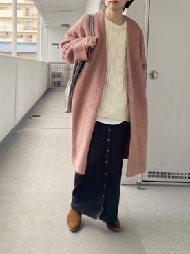 hiiibarさん（レディース・157cm）の冬コーディネート