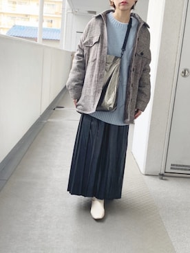 hiiibarさん（レディース・157cm）の冬コーディネート