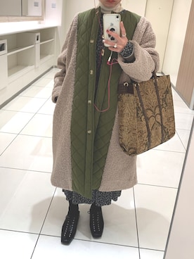 hiiibarさん（レディース・157cm）の冬コーディネート