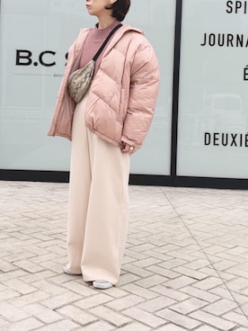 hiiibarさん（レディース・157cm）の冬コーディネート