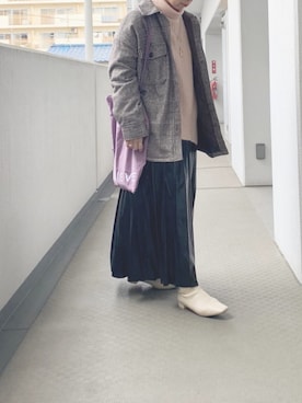 hiiibarさん（レディース・157cm）の冬コーディネート