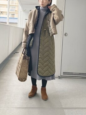 hiiibarさん(レディース・157cm)の冬コーディネート