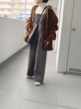 hiiibarさん（レディース・157cm）の冬コーディネート