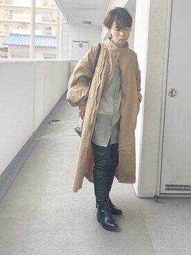 hiiibarさん（レディース・157cm）の冬コーディネート