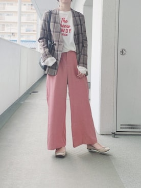 hiiibarさん（レディース・157cm）の春コーディネート