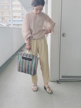 hiiibarさん（レディース・157cm）の夏コーディネート