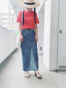 hiiibarさん（レディース・157cm）の夏コーディネート