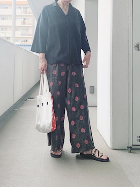 hiiibarさん（レディース・157cm）の夏コーディネート