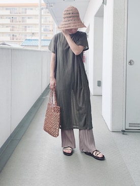 hiiibarさん（レディース・157cm）の夏コーディネート