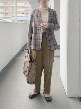 hiiibarさん（レディース・157cm）の秋コーディネート