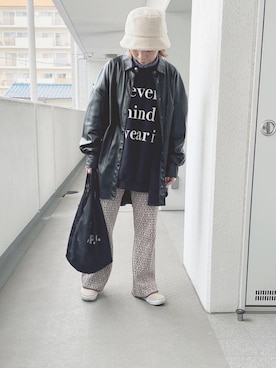 hiiibarさん(レディース・157cm)の冬コーディネート