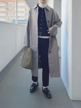 hiiibarさん（レディース・157cm）の冬コーディネート