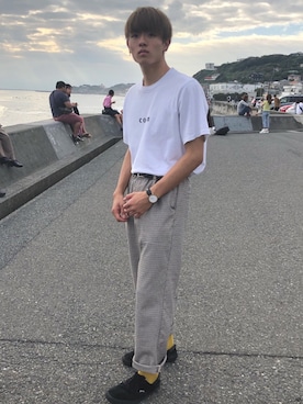 「アイテム（腕時計）」を使った、tagaさん（メンズ・167cm・10代）の秋コーディネート