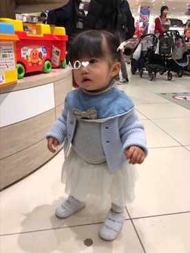 AO❤︎さん（キッズ・70cm）の冬コーディネート