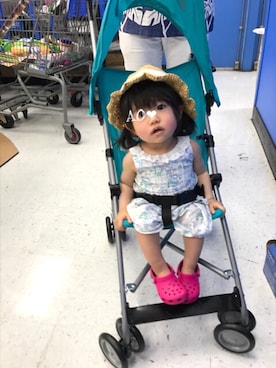 「hawaii」｜「アイテム（その他）」を使った、AO❤︎さん（キッズ・70cm）の冬コーディネート