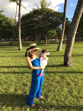 「hawaii」｜「アイテム（その他）」を使った、AO❤︎さん（キッズ・70cm）の冬コーディネート