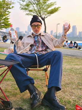 「ROLEX（ロレックス）のアイテム（腕時計）」を使った、vivavumさん（メンズ・170cm）の春コーディネート