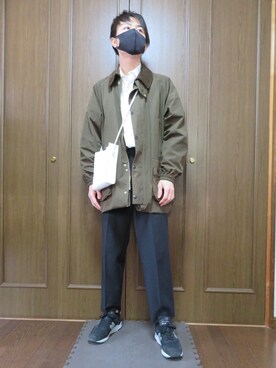 「the case（ザケース）のアイテム」を使った、yuyaさん（メンズ・170cm）の冬コーディネート