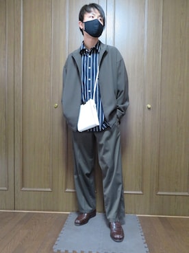 「no.（ナンバー）のアイテム」を使った、yuyaさん（メンズ・170cm）の春コーディネート