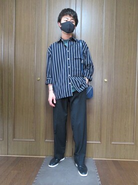 「no.（ナンバー）のアイテム」を使った、yuyaさん（メンズ・170cm）の春コーディネート